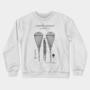 LACROSSE RACQUET Crewneck Sweatshirt